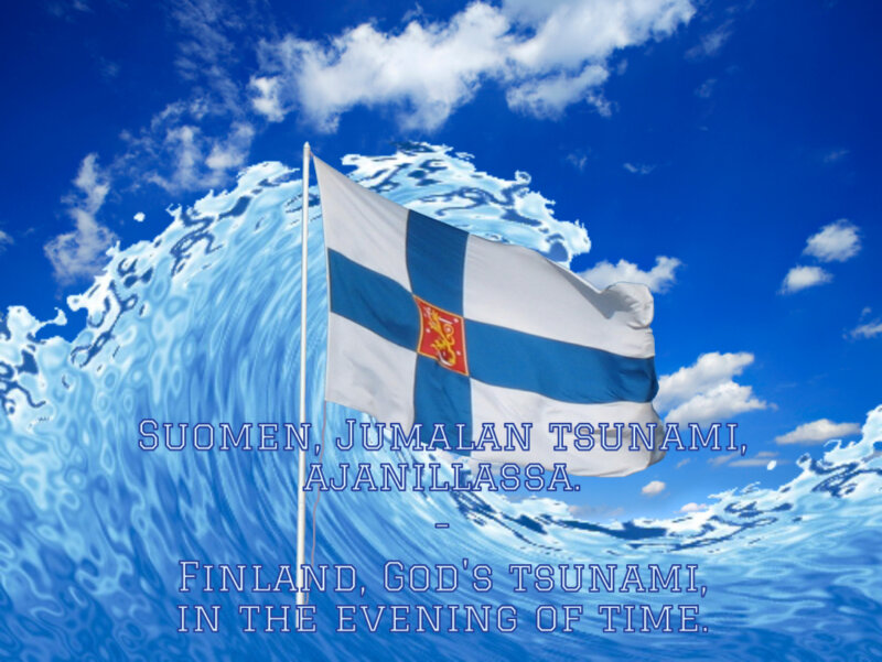 Suomen, Jumalan tsunami.